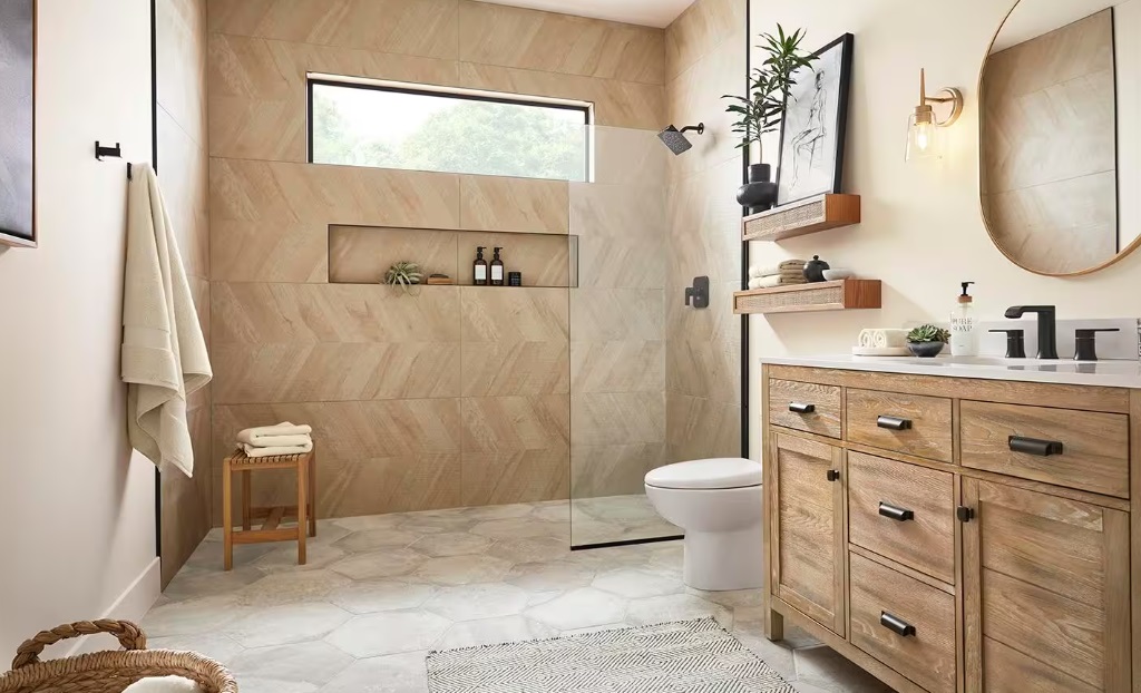 Los Angeles Bathroom Remodel with Hazen Homes. Full Design and remodel services with Hazen Homes